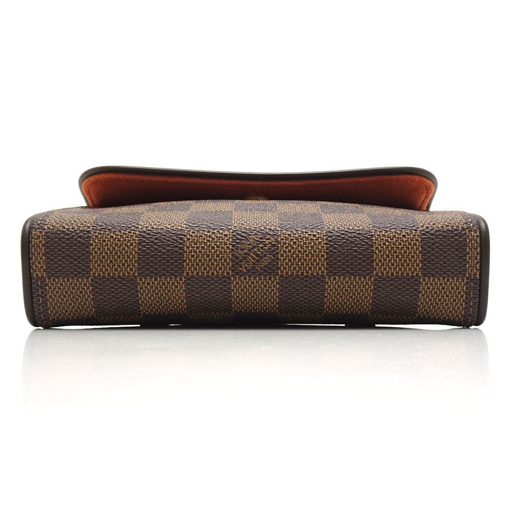 Louis Vuitton Damier Pochette Florentine Ebene Waist Pouch Brown - Picture 3 of 7